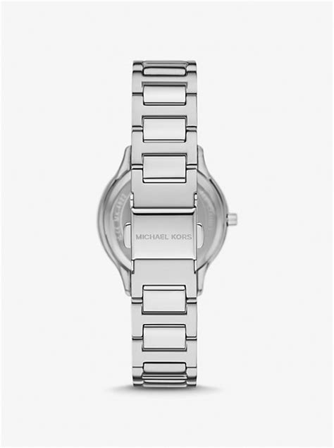 mother of pearl face michael kors|Mini Sage Pavé Silver.